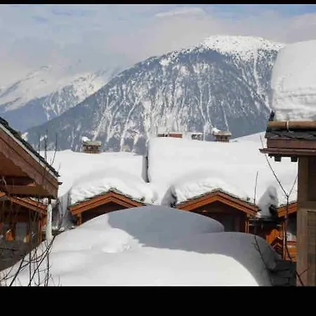 Luxury 70m2 Balcon Courchevel1850 Parking 아파트 *