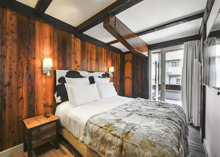 公寓 Luxury 70m2 Balcon Courchevel1850 Parking 谷雪维尔