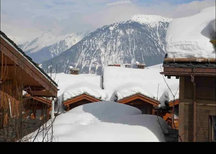 Luxury 70m2 Balcon Courchevel1850 Parking 公寓 *