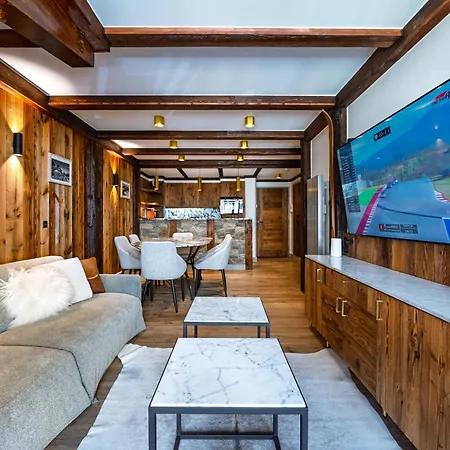 Luxury 70m2 Balcon Courchevel1850 Parking