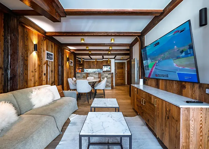 Luxury 70m2 Balcon Courchevel1850 Parking