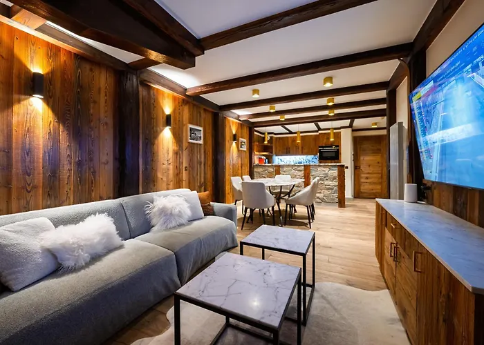 Apartmán Luxury 70m2 Balcon Courchevel1850 Parking *