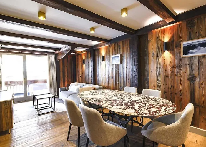 شقة Luxury 70m2 Balcon Courchevel1850 Parking كورشوفيل