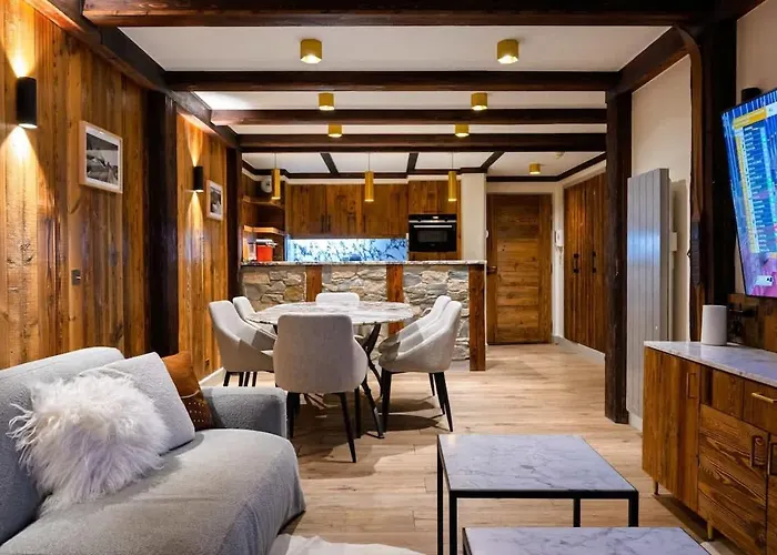 Luxury 70m2 Balcon Courchevel1850 Parking Apartmán Courchevel